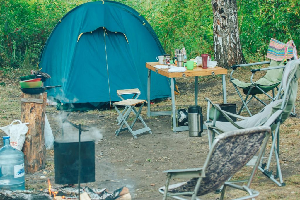 En campingtur i Toscana bringer familien tættere sammen